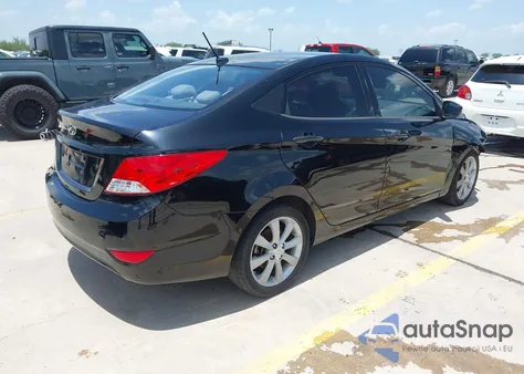 2013 Hyundai Accent Gls from USA, damaged, VIN KMHCU4AE4DU463062